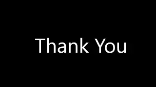 Thank You