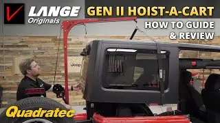 How to Remove Your Hardtop with the Lange Originals Hoist-A-Cart Gen II for Jeep Wrangler JK & JL