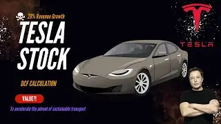 Tesla Stock Calculation. Potentially 18% undervalued still?!