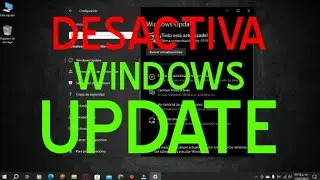 desabilitar actualizaciones automaticas en windows 10-11.  2023