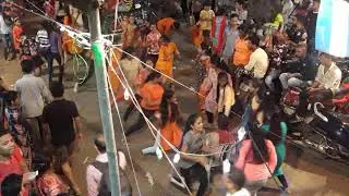 Garba Dance In Datta Mandir Road Santacruz East Mumbai