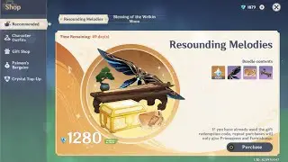 Genshin Impact : New Resounding Melodies Bundle (Wings of Transient Dreams Glider)