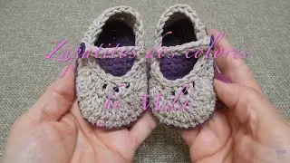 Zapatitos Crochet para Niña