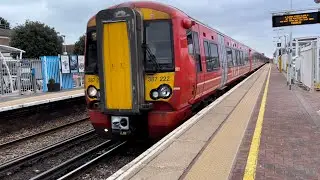 Gatwick Express Class 387 passing through Lancing