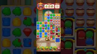 Royal Kingdom match 3 puzzle game solutions - No boost - level 112