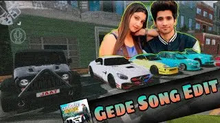 GEDE SONG EDIT 💕 - CAR PARKING MULTIPLAYER #gedesong #hallumandiaala #carparkingmultiplayer #edit