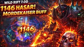 Wild Rift 7.0D  BUFF ALAN MORDE TEK ATIYOR@@@
