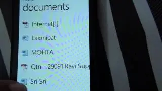 PDF Move : Email PDF as Attachment from Windows Phone Office Hub