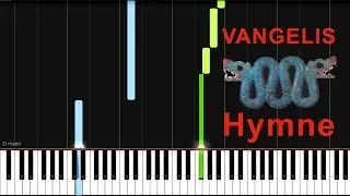 Hymne - Vangelis: Synthesia Piano Tutorial