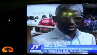 Vu à la TVT/ Ceux qui détiennent le titre foncier de notre cher Togo, sont allés voter.