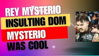 Rey Mysterio calls Dominik Mysterio a Jackass!