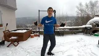 Effective 20 Min Full Body HIIT Workout for Strength & Endurance - Bonus Snowmen at the End [20]