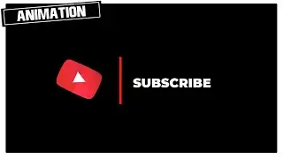 YOUTUBE SUBSCRIBE MOTION | BLACK BACKGROUND ANIMATION | OVERLAY | FREE DOWNLOAD [CCM]