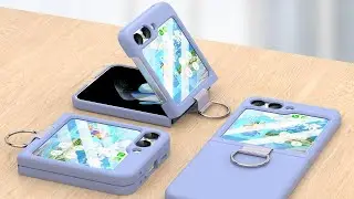 Best Cases with ring holder for Samsung Z Flip 6