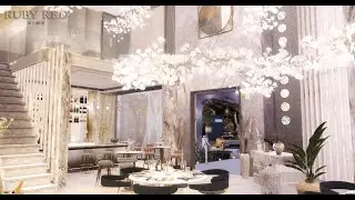 Sims 4 | Muse Restaurant + New CC set | Stop Motion | 模擬市民 4 奢華餐廳與新物件組
