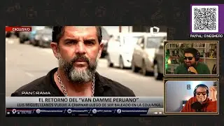 EL VAN DAMME PERUANO SE RECUPERA Y QUIERE SER PRESIDENTE