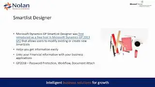 SmartList Designer in Microsoft Dynamics GP 2018