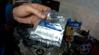 Замена сальника первичного вала МКПП (M5CF1-1) Kia Rio, Hyundai Solaris, Kia Venga, Hyundai Elantra