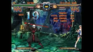 GGXXAC+R Ky ride the lighting vs FRC damage +note