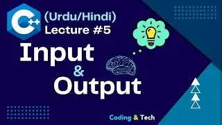 How to take input from user and print output in C++ | Lecture#5 in(Urdu/Hindi)