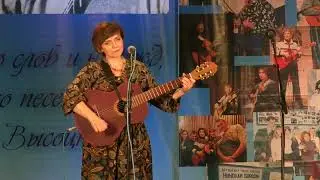 Екатерина Барановская с блоке "Поём Высоцкого"