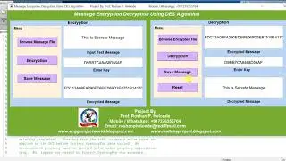 DES Encryption Decryption Using Matlab Project Source Code