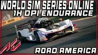 World Sim Series Online Endurance Multiclass DPi GT3 at Road America