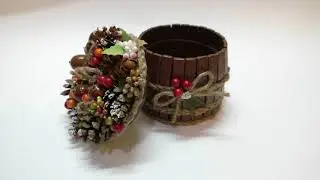 Шкатулка  Зимний сад