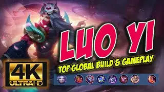 LUO YI MAGE !!! use TOP GLOBAL Build & Gameplay | Mobile Legend | The Blind Bandit