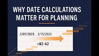How To Subtract Dates In Excel Without Messing It Up