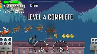 Hill Climb Racing _ Sleigh racing 🏇 #hillclimbracing