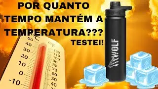 Teste Garrafa Térmica Wolf Attack 650 [Review]