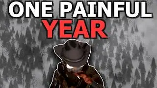 I Survived Project Zomboid's Most INFAMOUS Challenge | 1 Painful Year