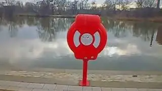 Польша 6. Вроцлав. Канатная дорога.Снег. Акула.
