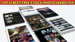 Top 12 Best FREE STOCK PHOTO Websites! High-quality Stock photos for free #pexels #pixabay #freepik