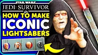 How To Make ICONIC Lightsaber Builds in Star Wars Jedi Survivor!