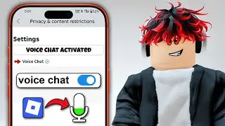 How to Get Voice Chat on Roblox Mobile!!