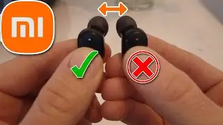 XIAOMI MI Airdots problem pair right and left earbuds together REDMI
