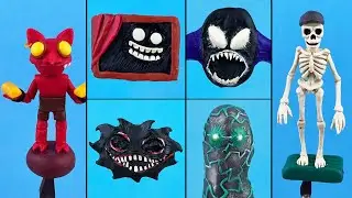 Figures of terrible monsters from the door 3. Roblox doors Hotel Update | Modeling plasticine