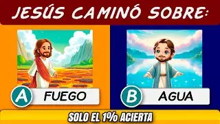 35 PREGUNTAS BÍBLICAS SOBRE JESÚS QUE NO SABRÁS | RESPONDE CORRECTAMENTE  PREGUNTAS  DIOS🙏❤️📜