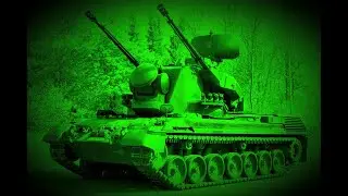 Gepards defending Ukrainian Airfield - Flakpanzer Gepard