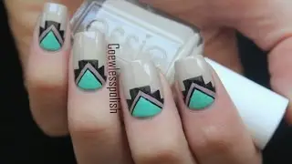 Simple Tribal Nail Art
