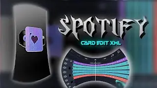 Viral Spotify Card Edit Alightmotion Xml •|• Mediafire •|• Midlyric - #alightmotion #viraleditxml