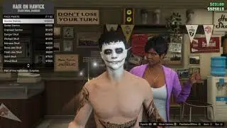 GTA 5 ONLINE ALL HALLOWEEN FACEPAINTS 👻🎃 MASKS ARE BACK || #gat5 #gta