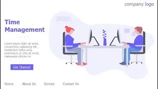 Landing Page Modern Designs Web on  Visual Studio C Sharp and VB.NET