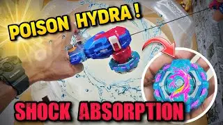 SHOCK ABSORPTION  ! The Poison hydra beyblade