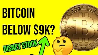 Will BITCOIN keep dropping? Disney stock surging!