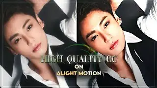 High Quality CC Tutorial | Alight motion