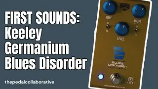 FIRST SOUNDS // Keeley Blues Disorder Germanium // Smooth Buttery Aggressive Goodness