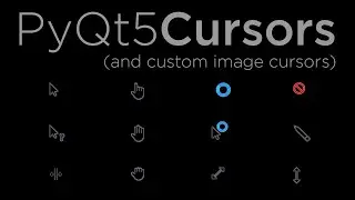 How to use Different Cursors in PyQt (Default and Custom)